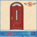 JK-A9039 JieKai puerta de seguridad de acero reforzado / puerta de entrada de rayos de sol / puerta de entrada de hierro